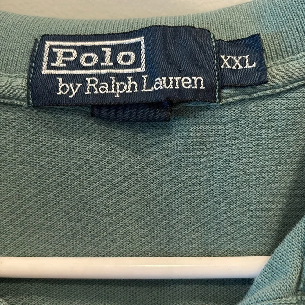 Polo Ralph Lauren - men’s green short sleeve Polo Shirt. Size XXL
